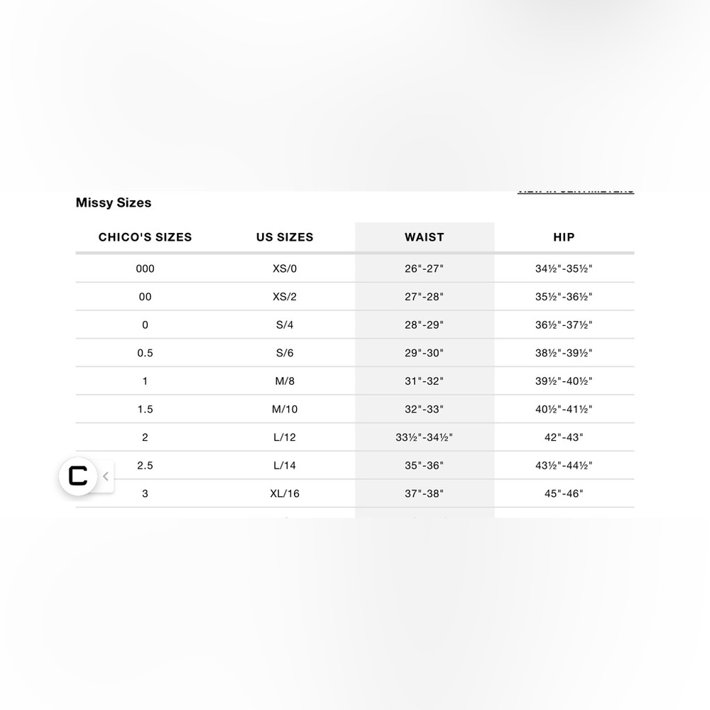 CHICOS Women’s Blue Girlfriend So Slimming Slim Ankle Jeans Size 0.5 (6) - Picture 13 of 13